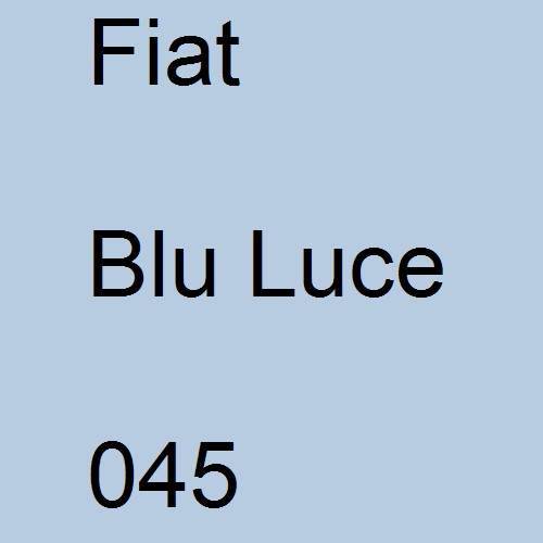 Fiat, Blu Luce, 045.